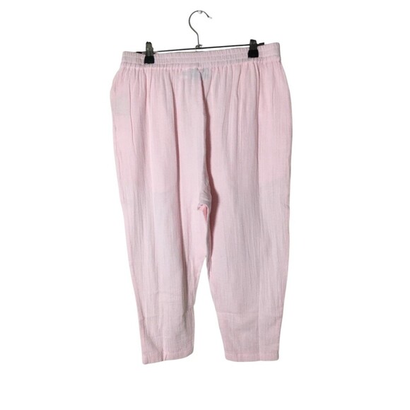 Ellas Simone Loungewear Set Womens Size Small Pink 100% Cotton Pajama Sleeveless - Picture 6 of 8